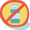 Milk Free Icon
