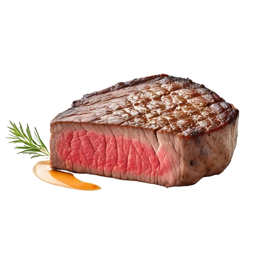 "Beef top loin steak 1/8"""