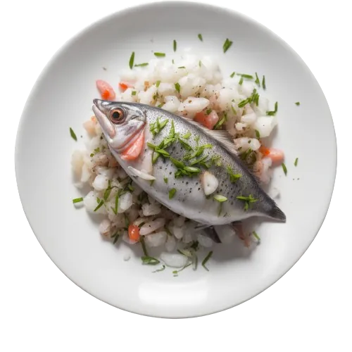 Alaskan pollock fish