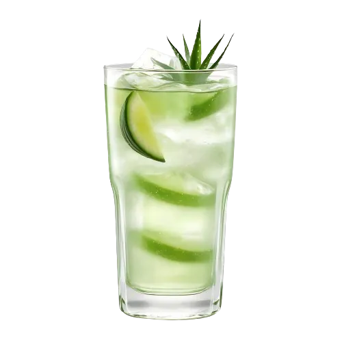 Aloe vera juice drink