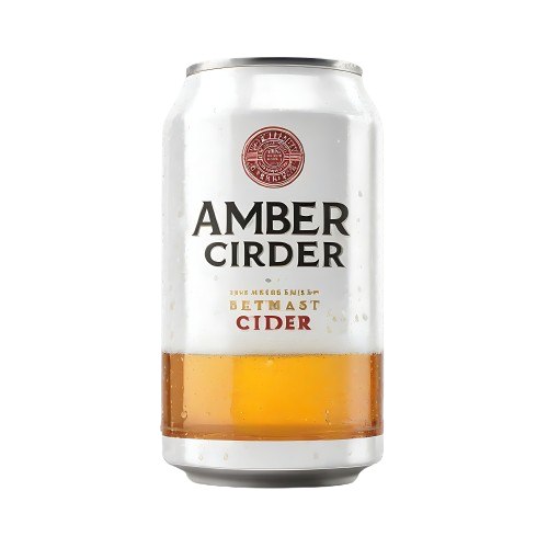 Amber hard cider