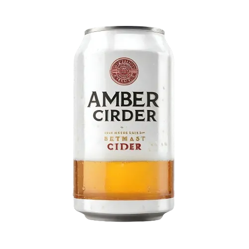Amber hard cider