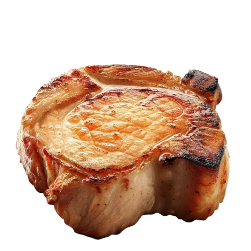 Baked pork chop