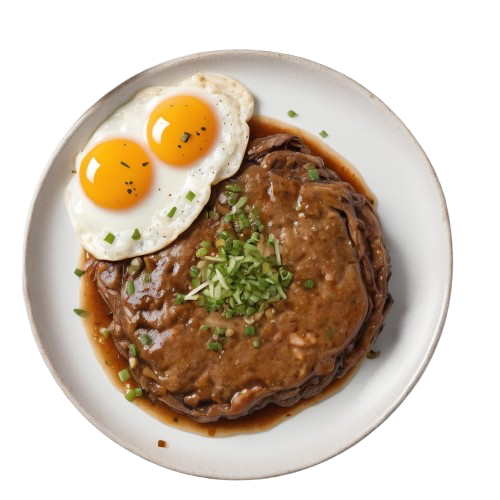 Beef egg foo yung