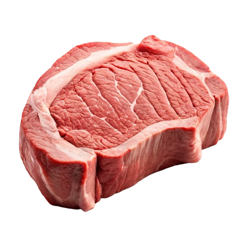 Beef round knuckle tip side steak 0"