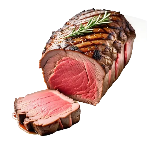 Beef tenderloin steak 1/8"