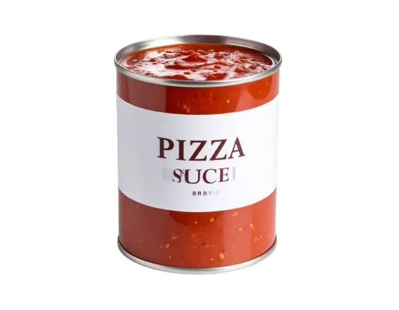 Canned pizza sauce
