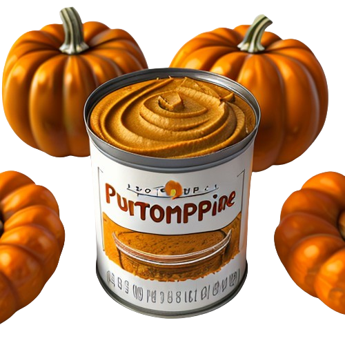Canned pumpkin pie mix