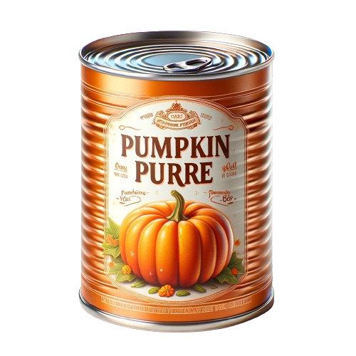 Canned pumpkin with salt