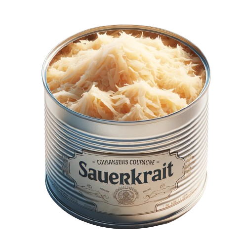 Canned sauerkraut