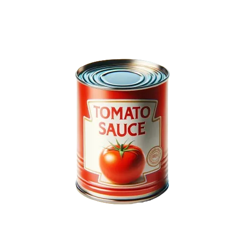 Canned unsalted tomato puree