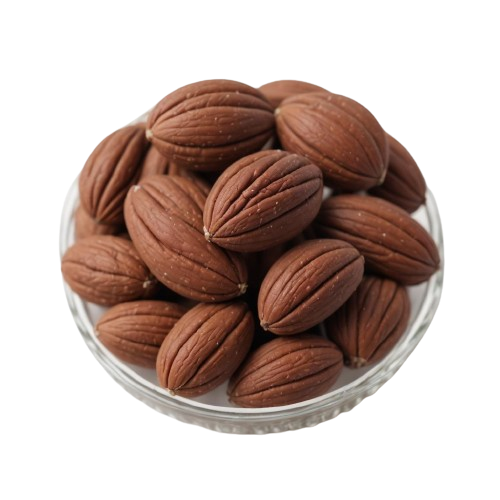 Carob-coated nuts