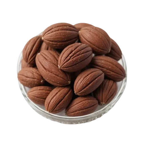 Carob-coated nuts
