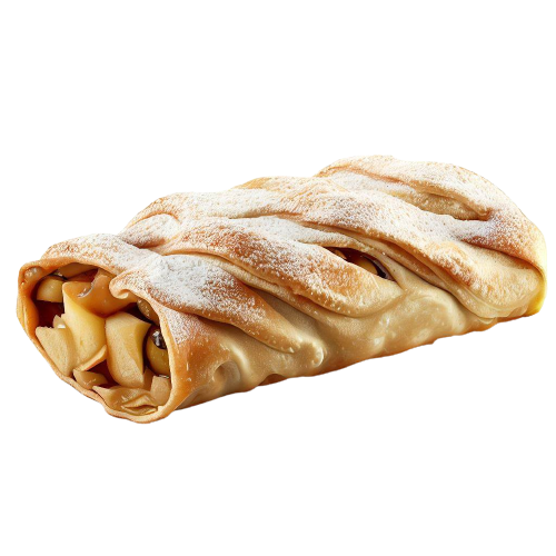 Cheese and Fruit Strudel