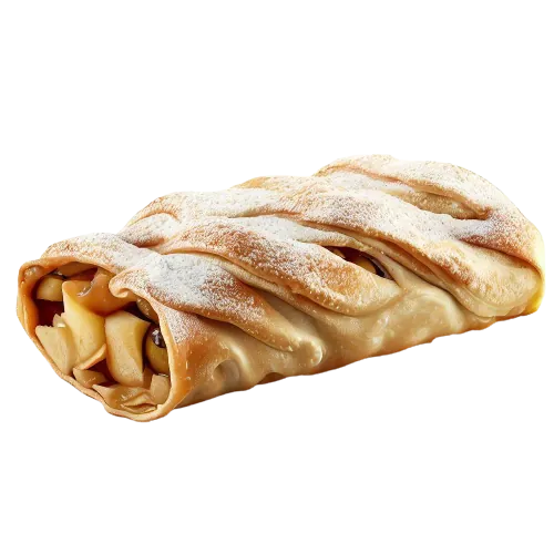 Cheese and Fruit Strudel