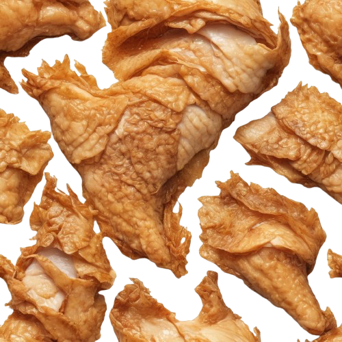 Chicken skin