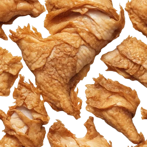 Chicken skin