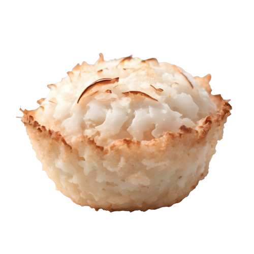 Coconut macaroon cookie