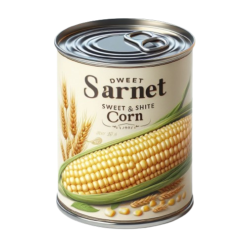 Creamed canned sweet yellow corn