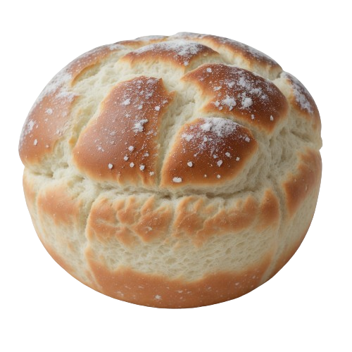 Crusty french loaf dough