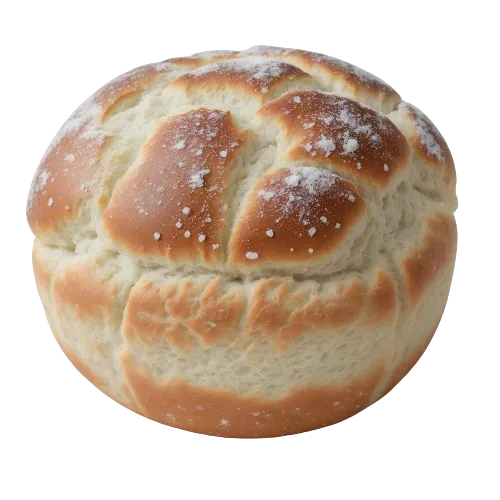 Crusty french loaf dough