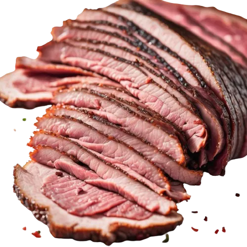 Cured pastrami beef