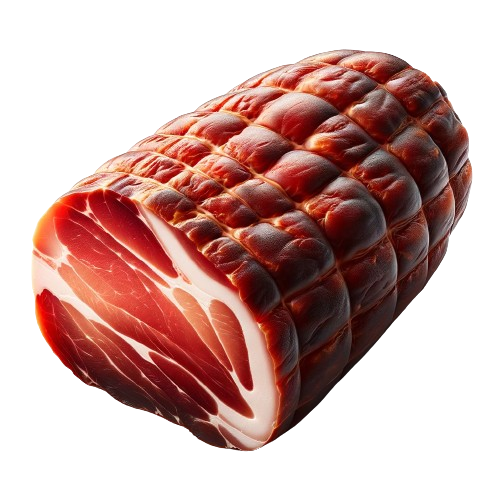 Cured salt pork