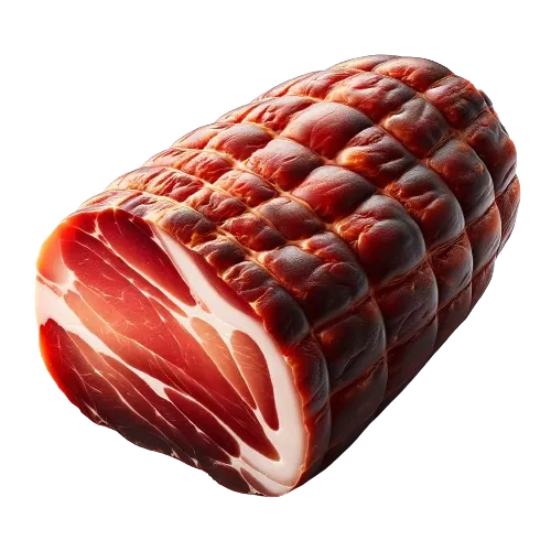 Cured salt pork