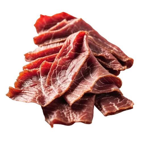 Dried cured beef