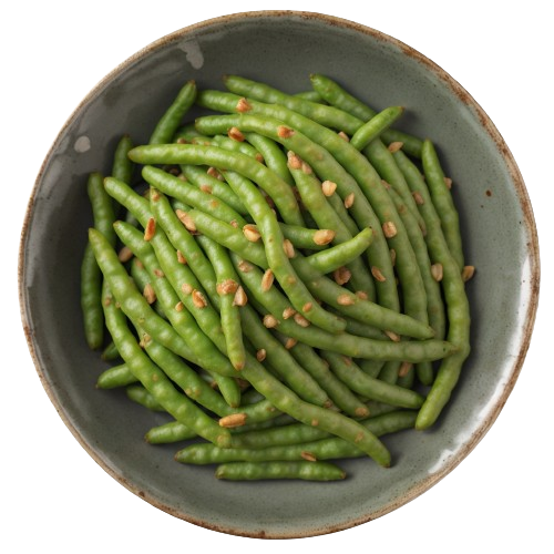 Fried green beans