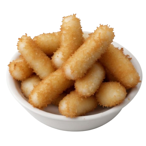 Fried mozzarella sticks