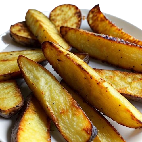 Frozen potato wedges