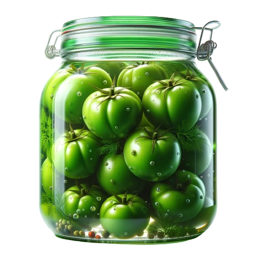 Green Pickled Tomato