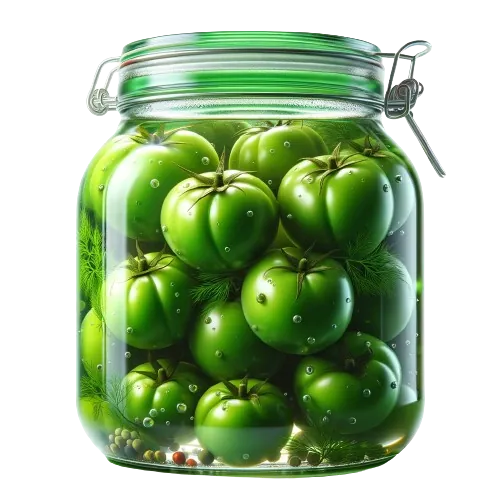 Green Pickled Tomato