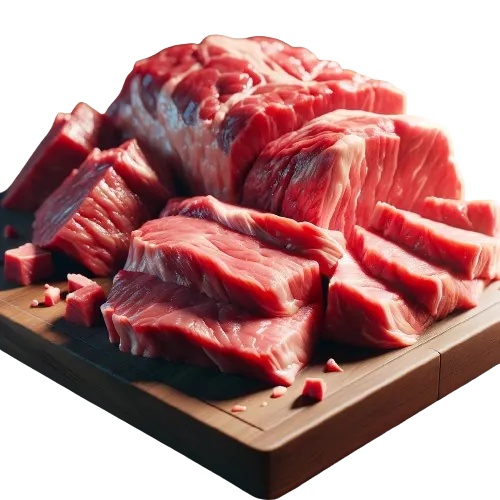 Ground squirrel meat