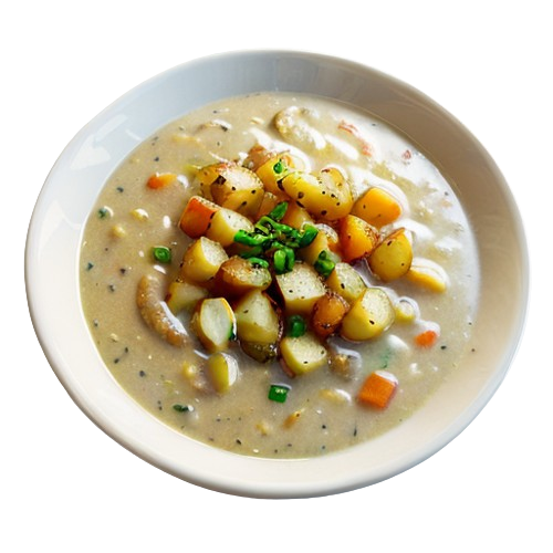 Instant dry mix potato soup