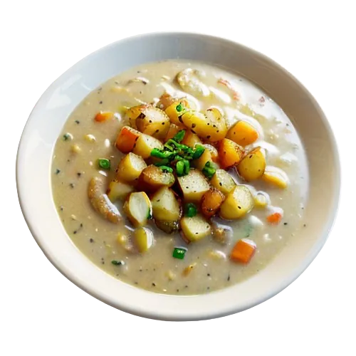 Instant dry mix potato soup