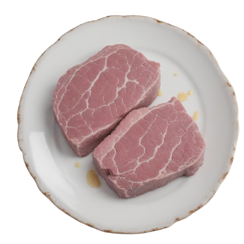 Lamb sirloin half 1/8" fat