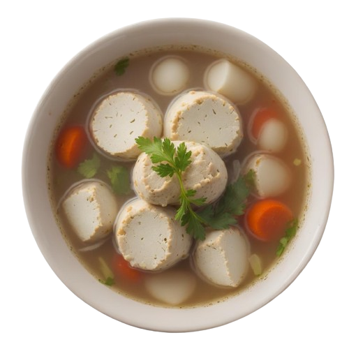 Matzo ball soup