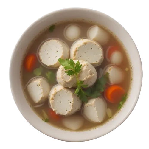 Matzo ball soup