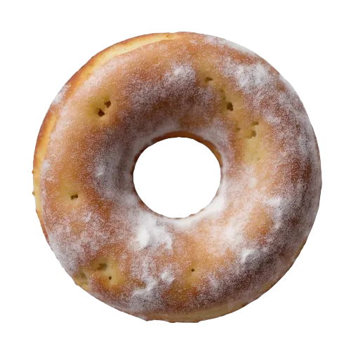 Plain doughnut