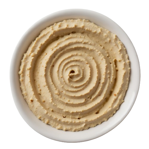 Plain hummus