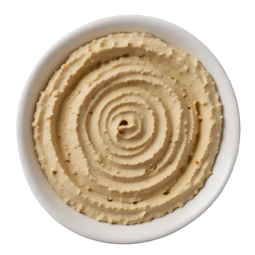 Plain hummus