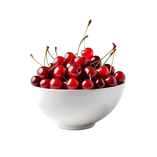 Red sour cherries