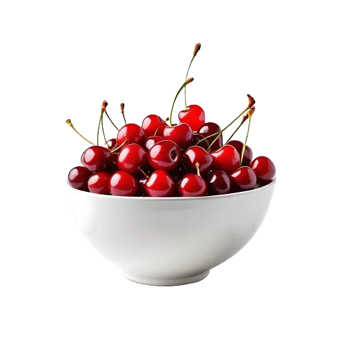 Red sour cherries