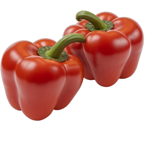 Red sweet peppers
