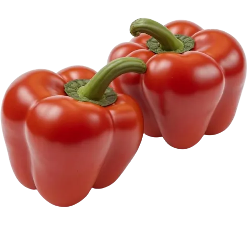Red sweet peppers