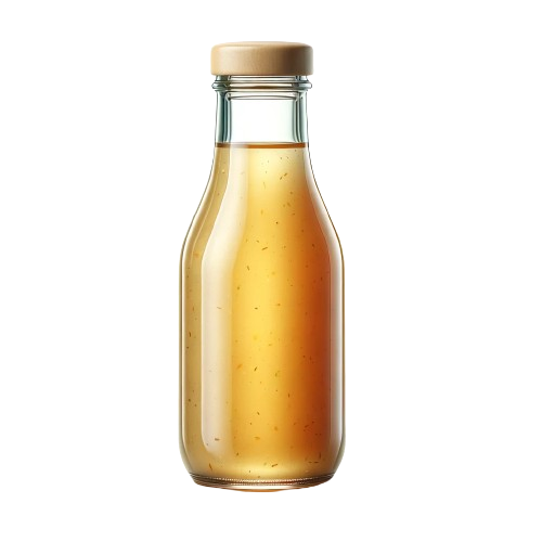 Reduced calorie honey mustard salad dressing