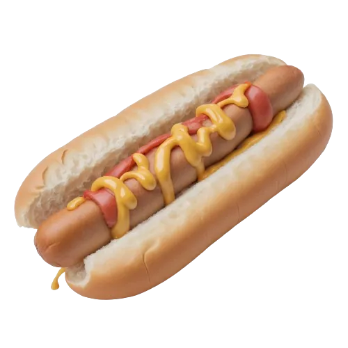 Reduced Fat Beef and Pork Hot Dog