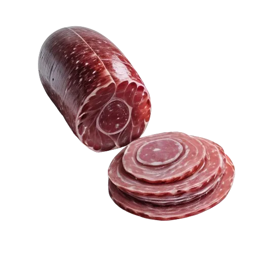 Reduced fat salami